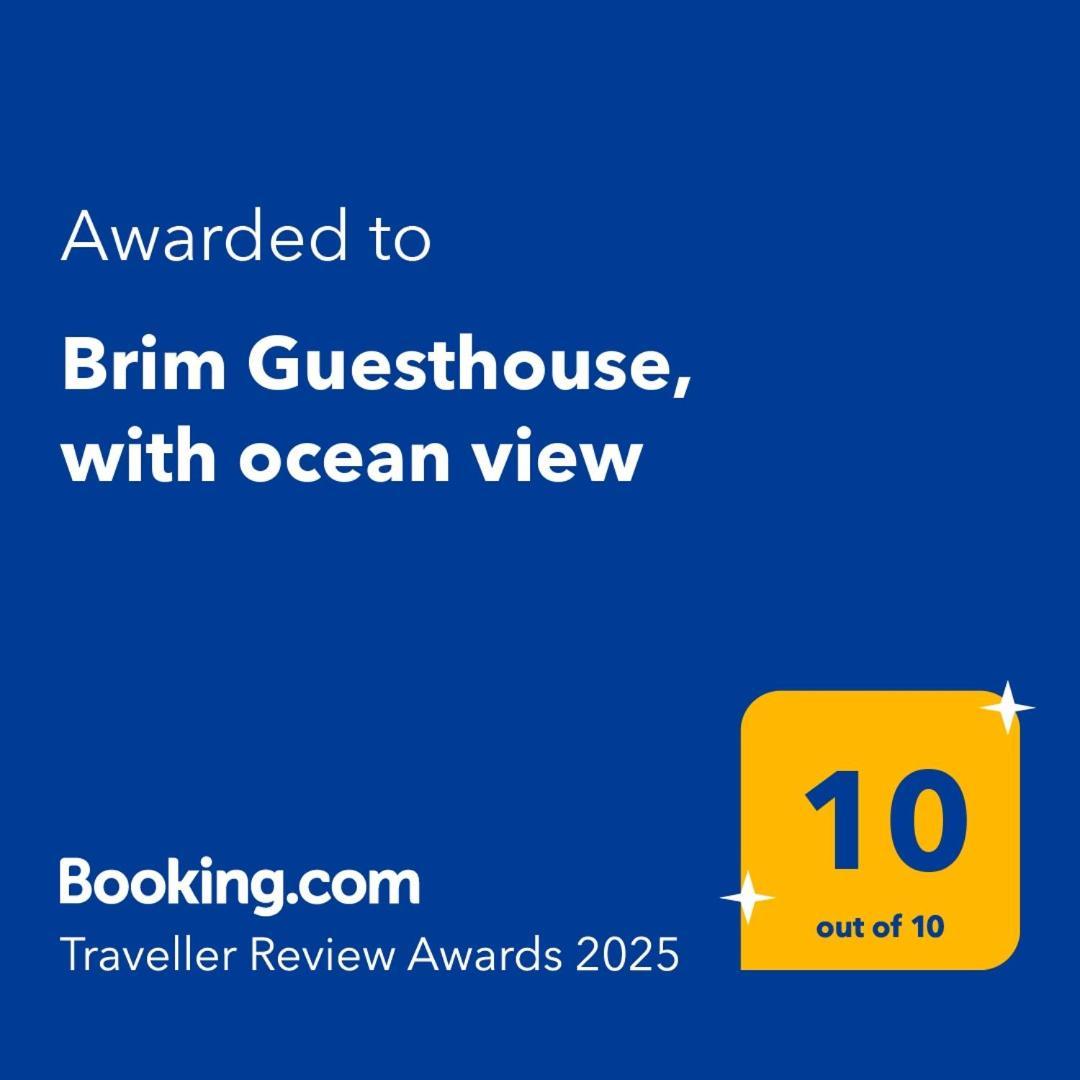Brim Guesthouse, With Ocean View Saudarkrokur Экстерьер фото